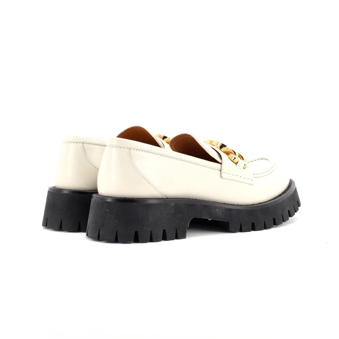 Gucci Men'S Interlocking G Jeanne Loafers Leather