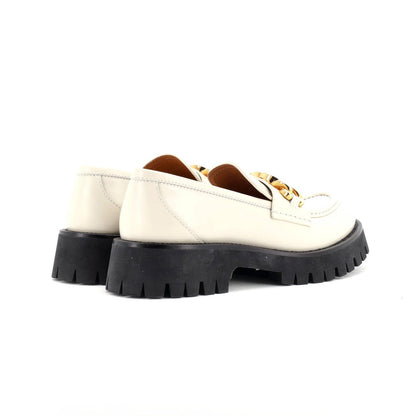 Gucci Men'S Interlocking G Jeanne Loafers Leather