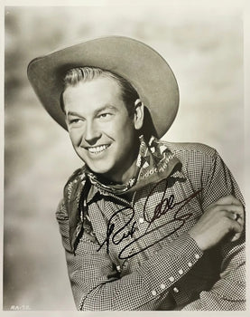 Rex Allen Autographed 8X10 Celebrity Photo