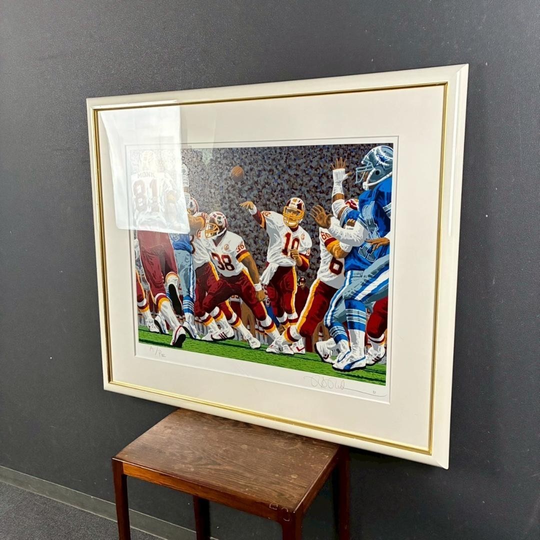 Rick Rush "American Football" Original Serigraph