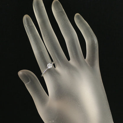 Tasaki Ring Solitaire Diamond 0.34Ct Us6-6.25 900