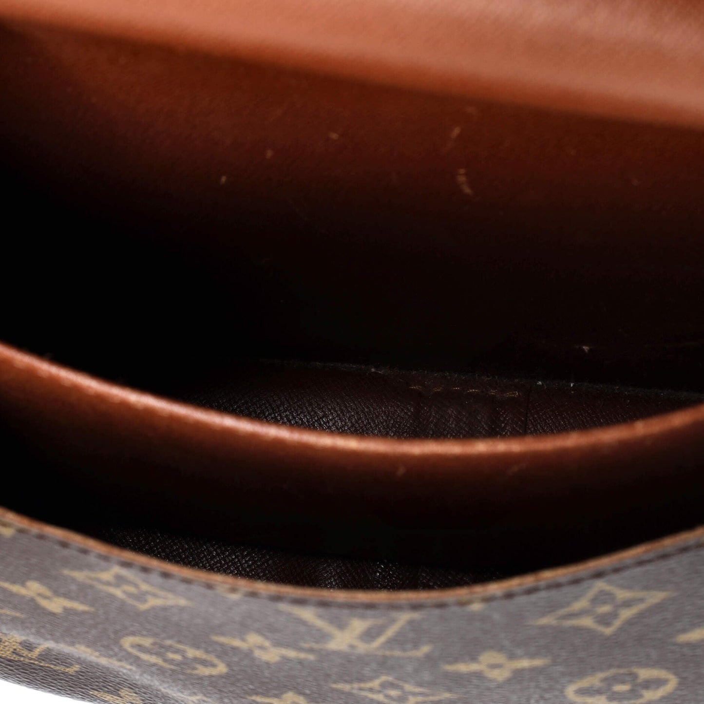 Louis Vuitton Cartouchiere Handbag Monogram Canvas Mm