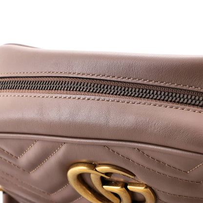 Gucci Gg Marmont Shoulder Bag Matelasse Leather Small