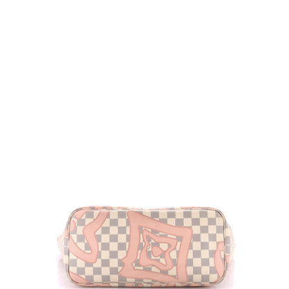 Louis Vuitton Neverfull Nm Tote Limited Edition Damier Tahitienne Mm