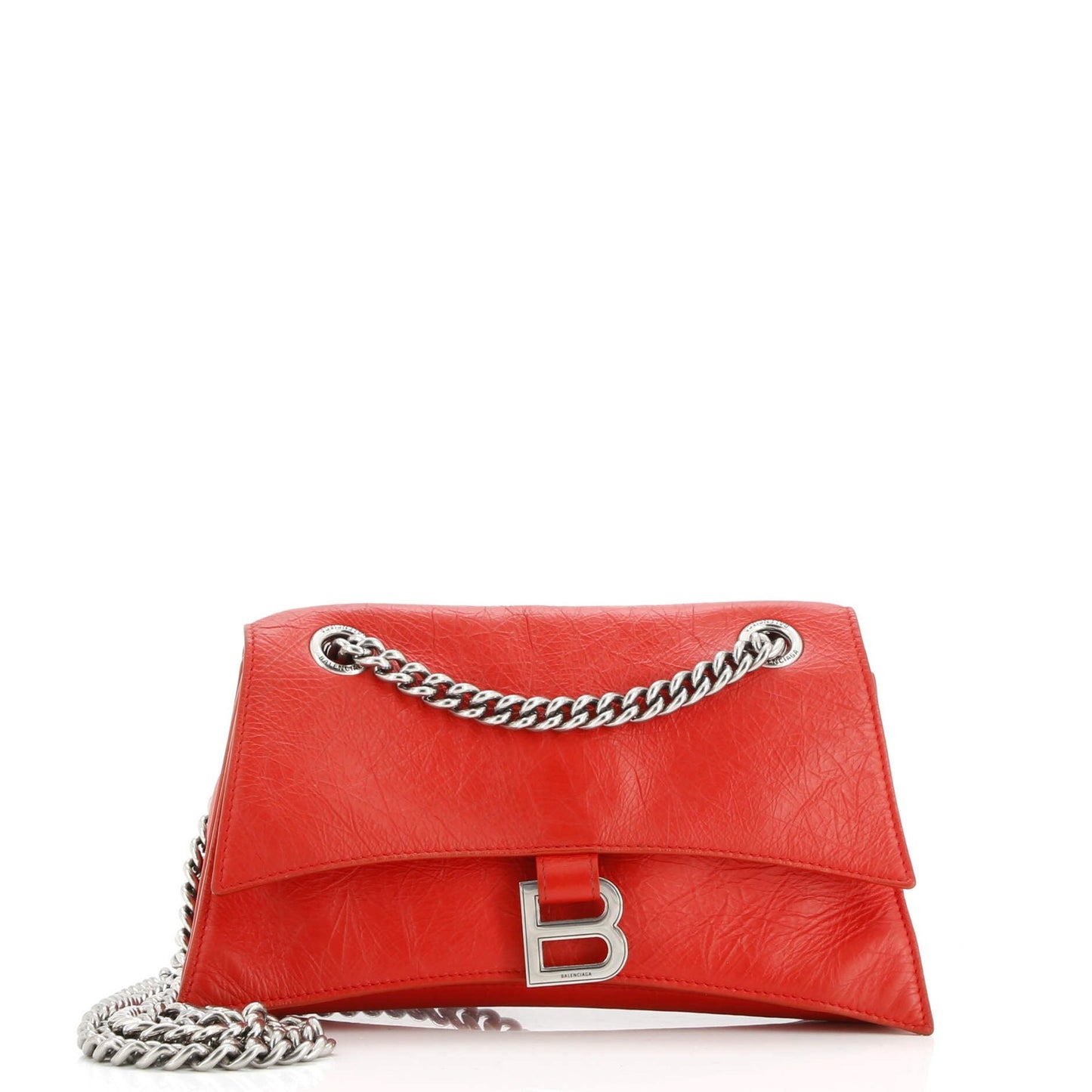 Balenciaga Crush Chain Flap Bag Leather Small