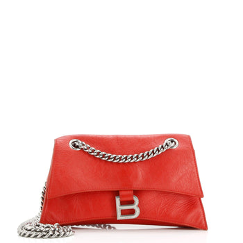 Balenciaga Crush Chain Flap Bag Leather Small
