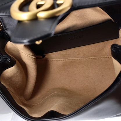 Gucci Gg Marmont Square Flap Bag Matelasse Leather Mini