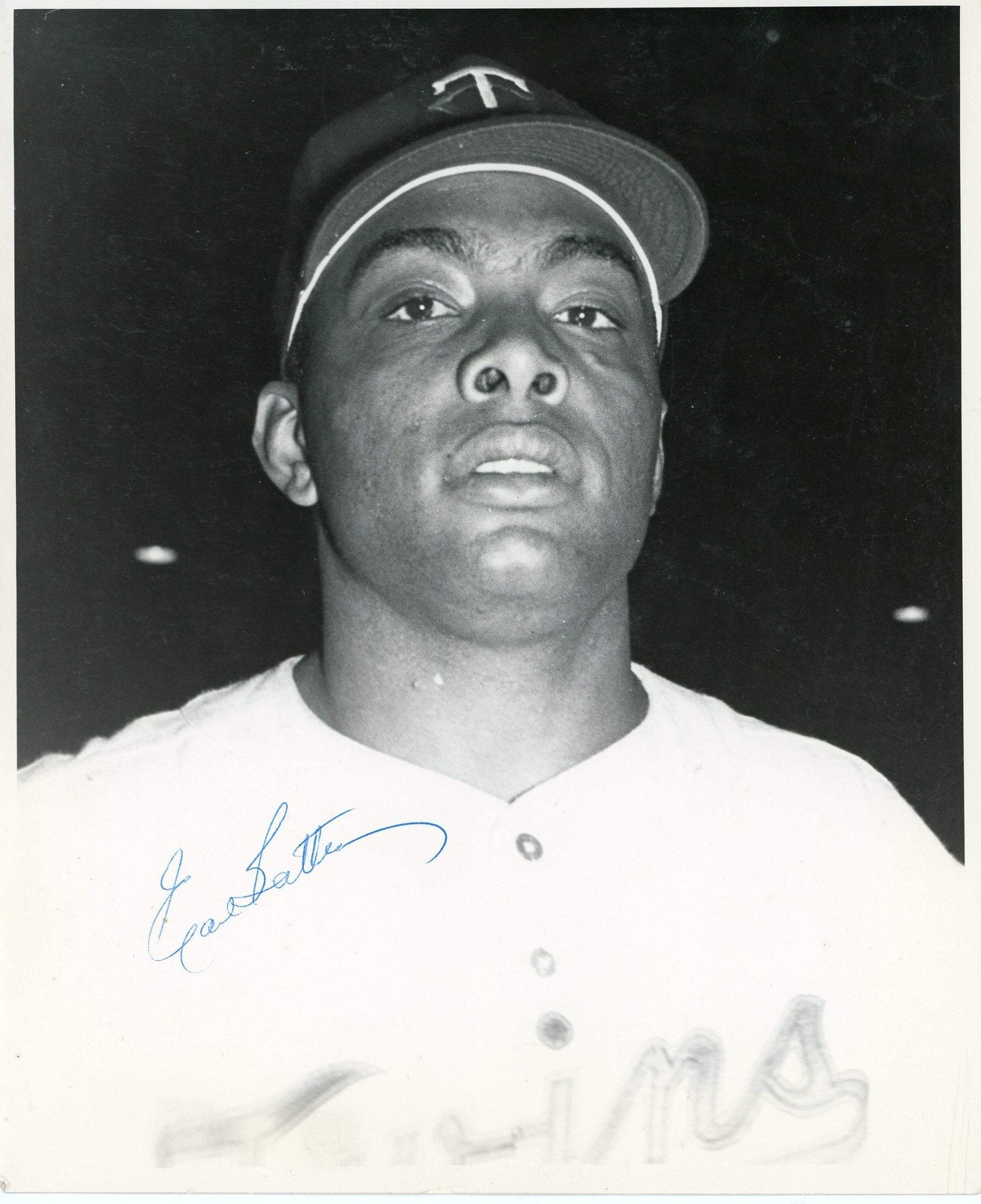 Earl Battey Autographed 8X10 Photo