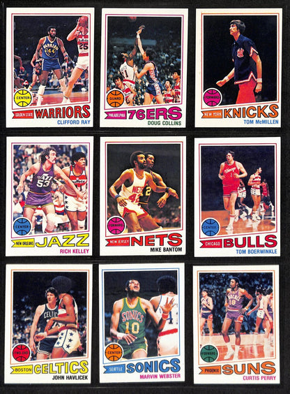 1977-78 Topps Basketball Complete Set (132)