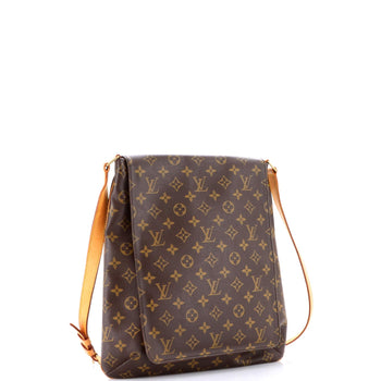 Louis Vuitton Musette Salsa Handbag Monogram Canvas Gm