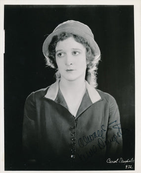 Carol Dempster Autographed/Inscribed 8X10 Photo