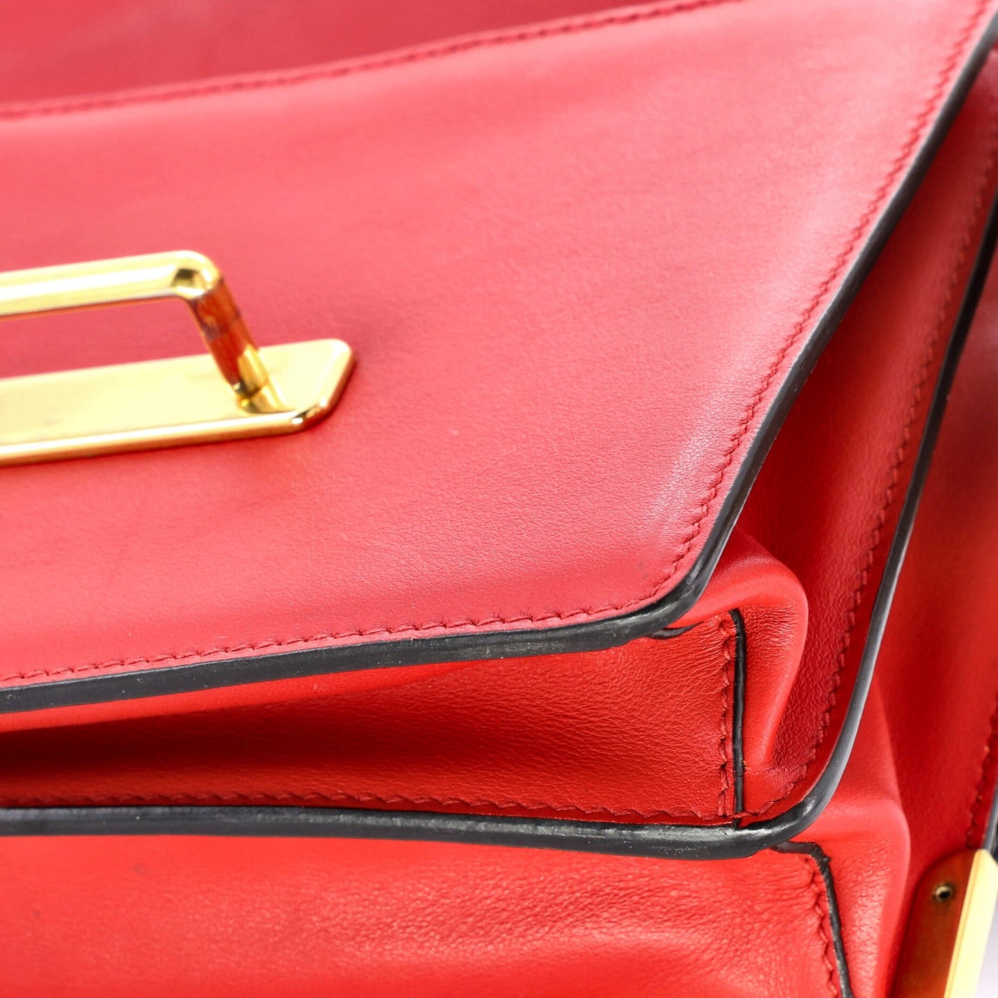 Prada Cahier Crossbody Bag Crystal Embellished Leather Small