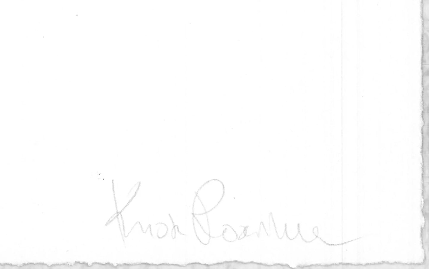 Krista Rosenkilde Dirty Peach & Twilight Signed " Lithograph