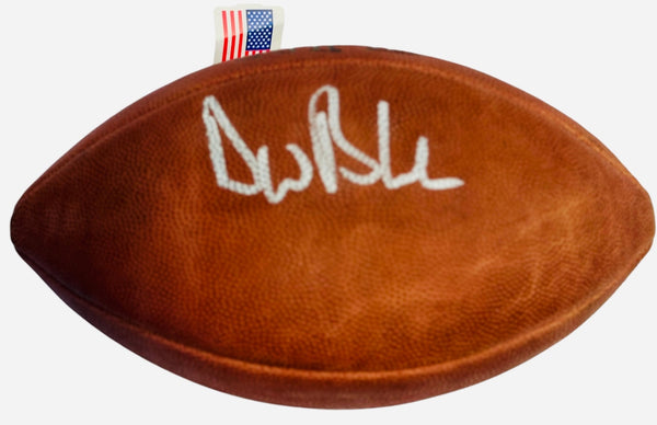 Drew Bledsoe Autographed Official Nfl Football (Jsa)