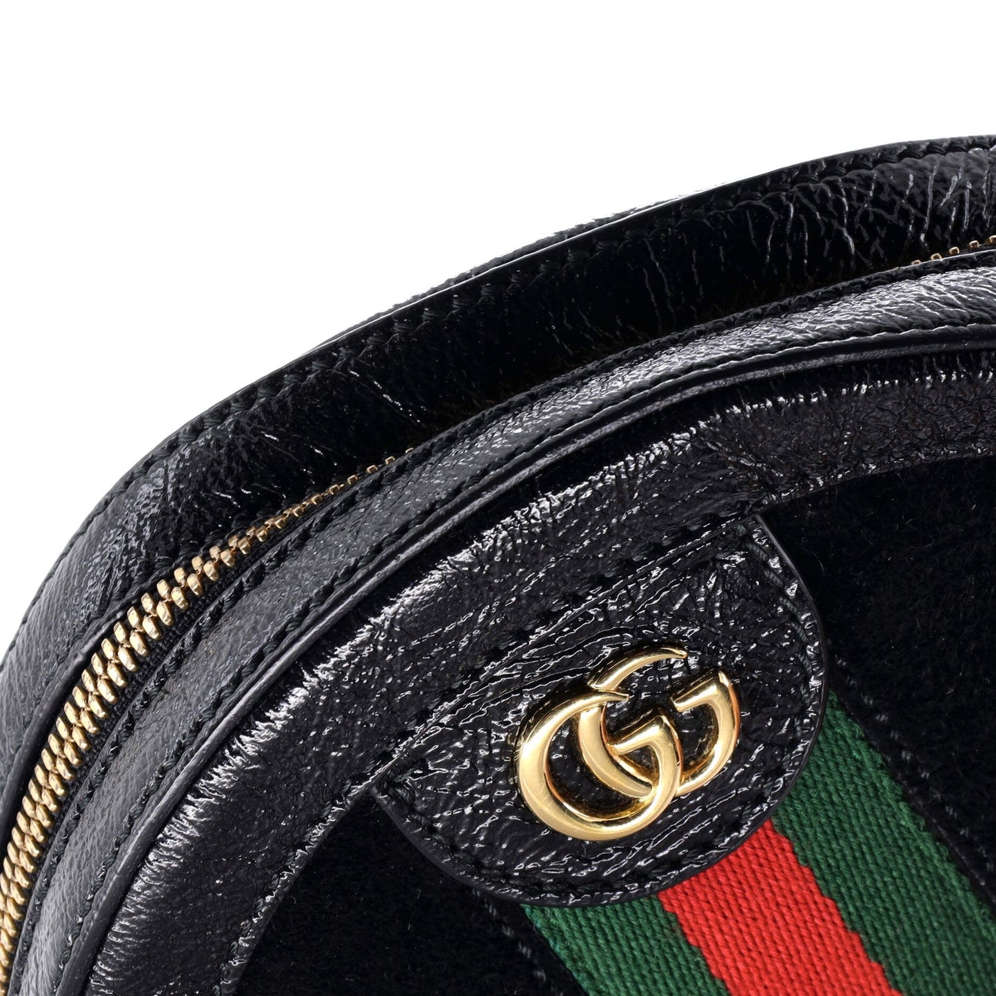 Gucci Ophidia Round Shoulder Bag Suede Mini