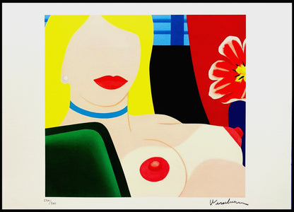 Made Tom Wesselmann Lithograph Handmade COA Signed op Numbered Hand