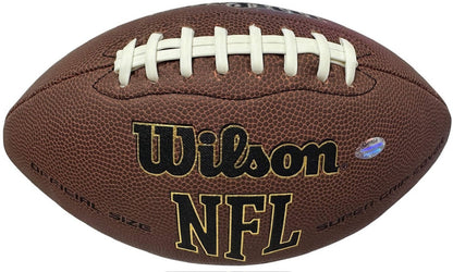 Lenny Moore Colts Autographed Wilson Football (Schwartz Sports)