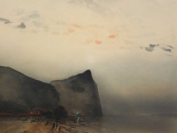 Kaiko Moti San Antonio Signed Color Etching Ltd 75 Atelier 17 Paris Landscape