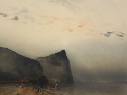 Kaiko Moti San Antonio Signed Color Etching Ltd 75 Atelier 17 Paris Landscape