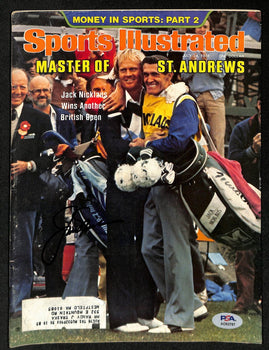 Jack Nicklaus Signed 7/24/1978 Sports Illustrated