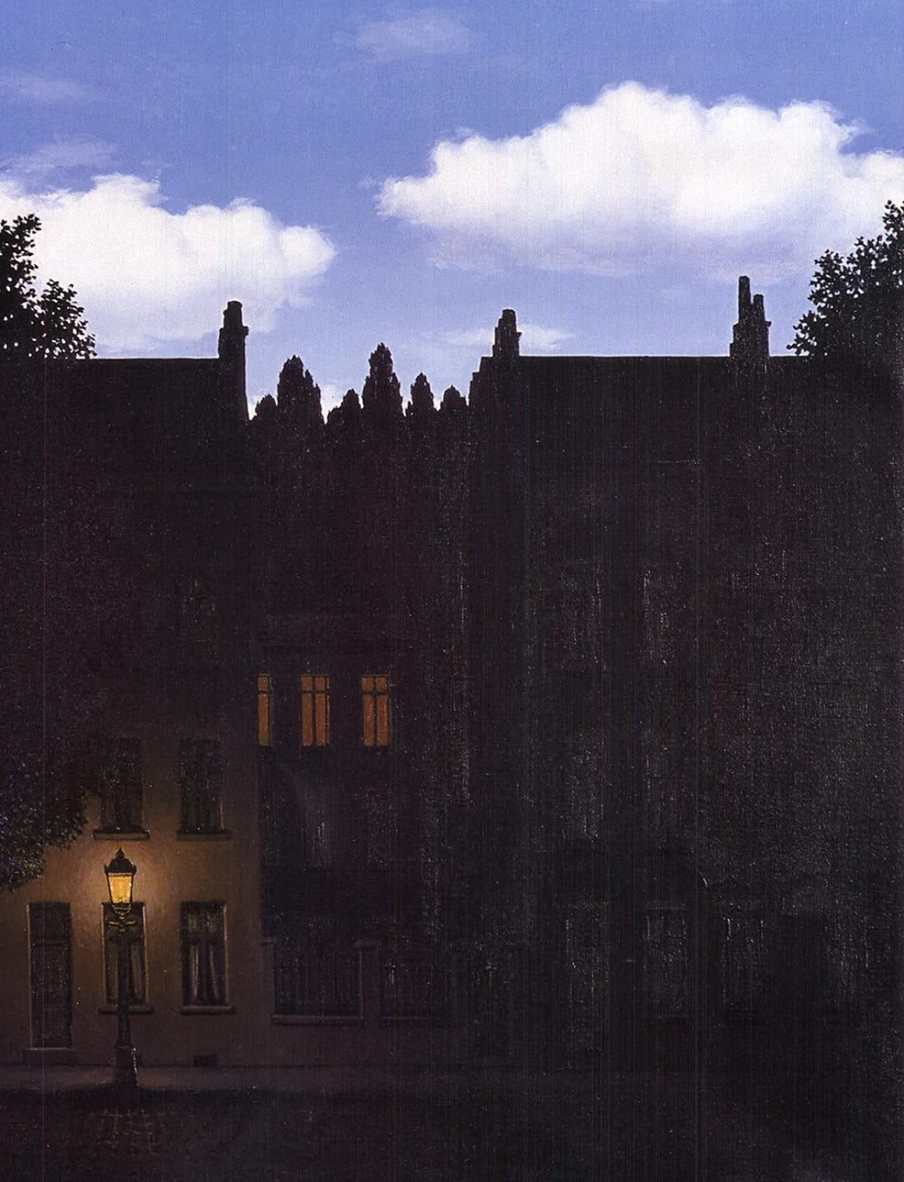 Rene Magritte L'Empire Des Lumieres " Offset Lithograph Surrea