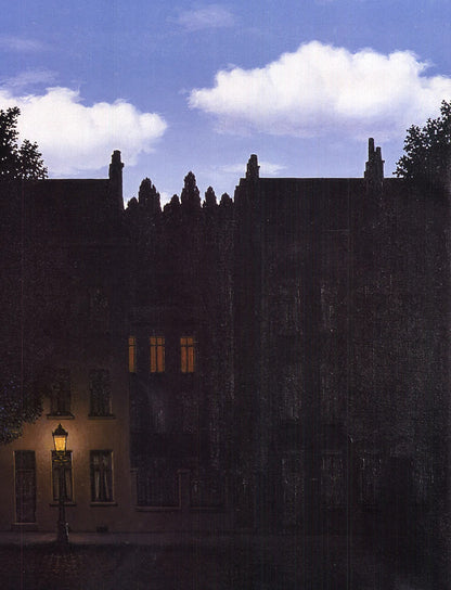 Rene Magritte L'Empire Des Lumieres " Offset Lithograph Surrea