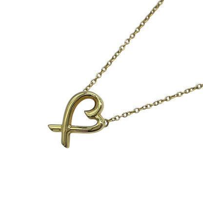 Tiffany & Co. Loving Heart Mini Necklace Yellow Gold K18Yg