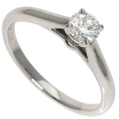 Cartier Ring Solitaire Diamond # 47 Platinum Pt950