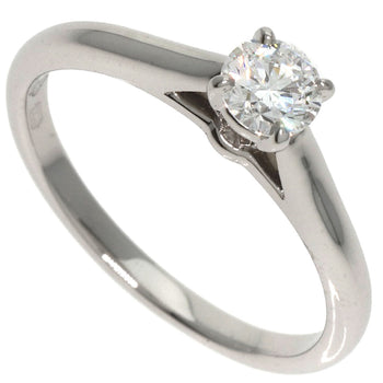 Cartier Ring Solitaire Diamond # 47 Platinum Pt950