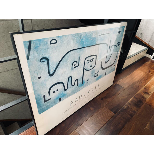 Paul Klee "Insula Dulcamara 1938" Original Vintage Poster Framed Ap-610