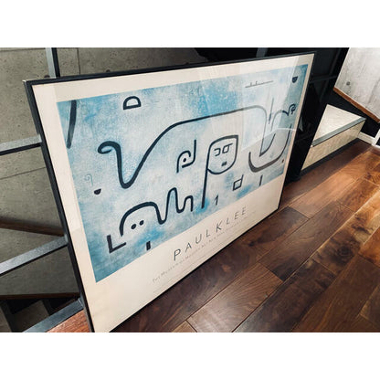 Paul Klee "Insula Dulcamara 1938" Original Vintage Poster Framed Ap-610