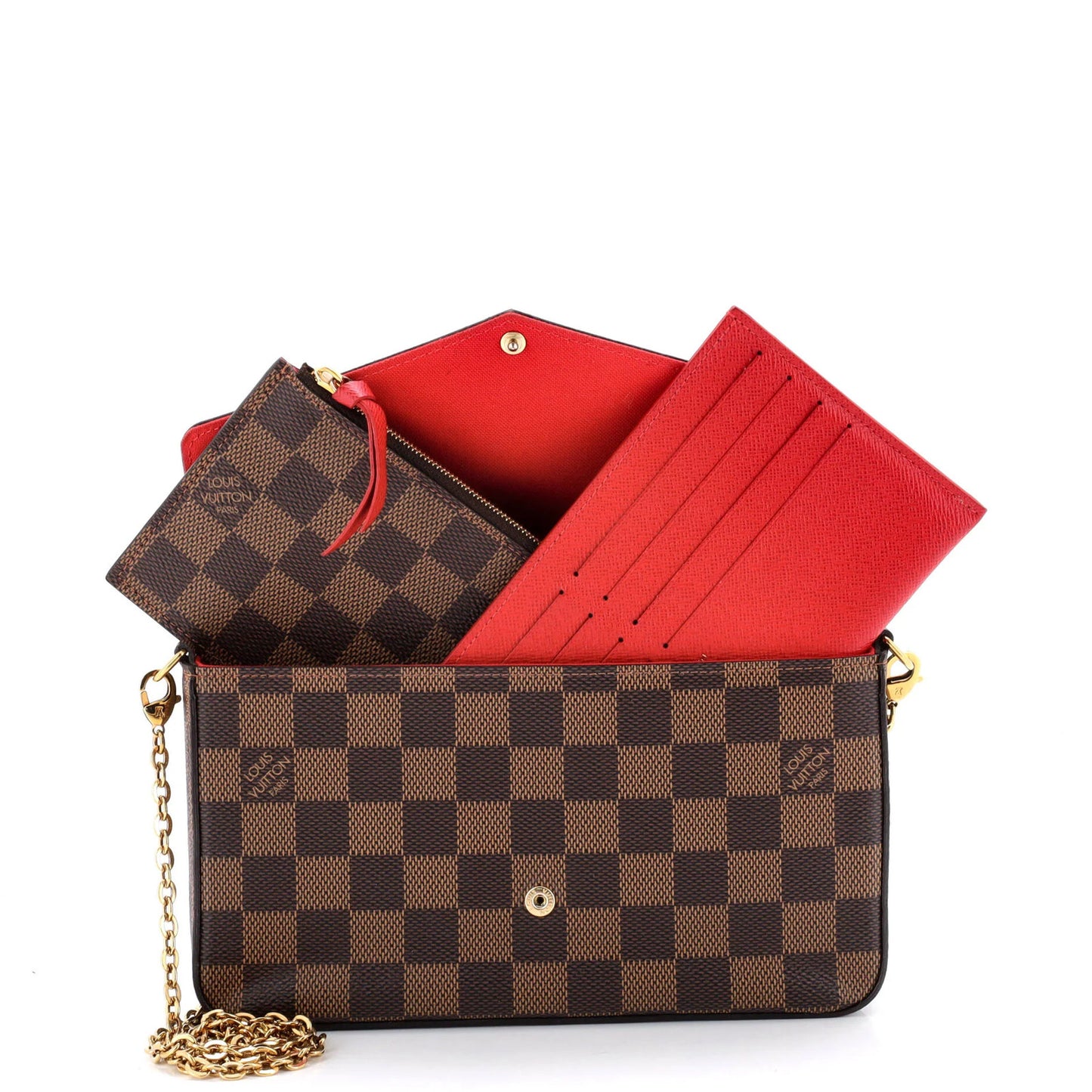 Louis Vuitton Felicie Pochette Damier