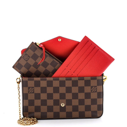 Louis Vuitton Felicie Pochette Damier