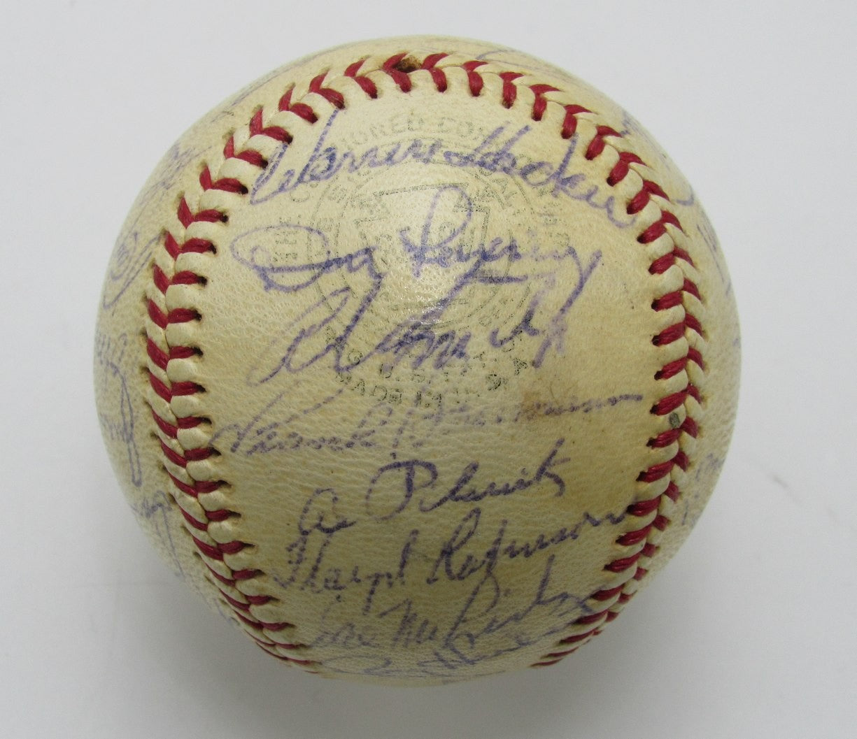 1961 White Sox Team Multi-Signed/Autographed (30) Oal Baseball Lopez Fox 196358