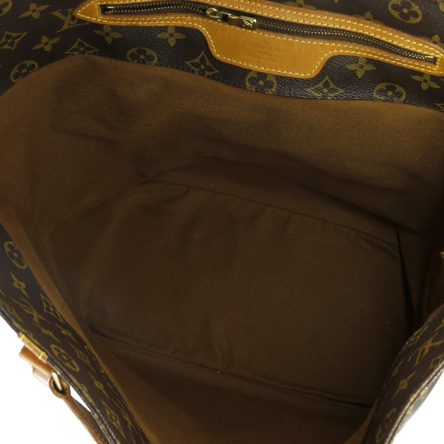 Louis Vuitton Shopping Sac Handbag Monogram Canvas Gm