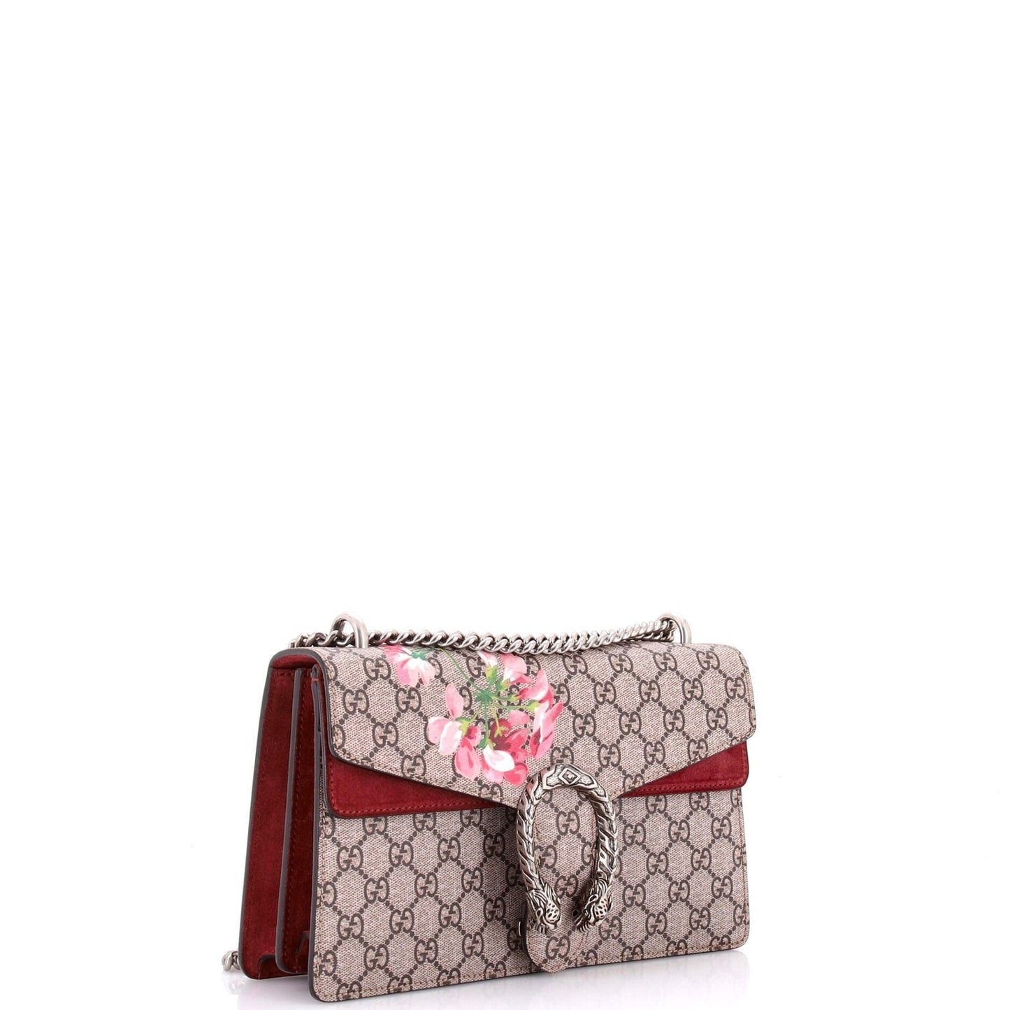 Gucci Dionysus Bag Blooms Print Gg Coated Canvas Small