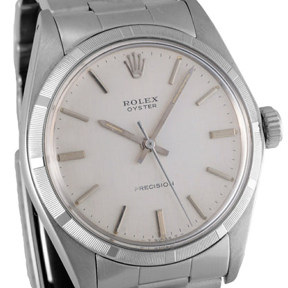 Rolex Oyster 6427 Silver Manual Case Size 34Mm34Mm Men'S Used Watch #31011