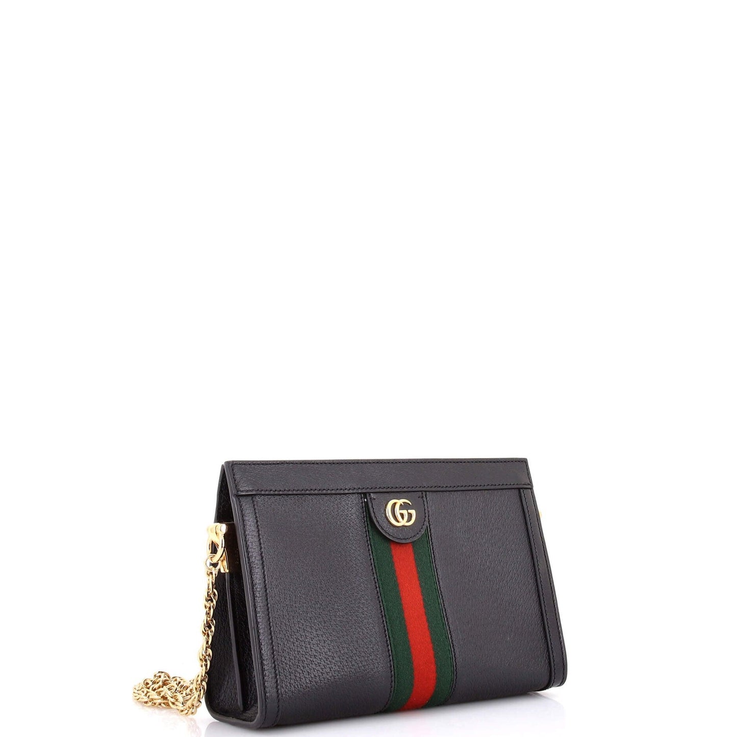 Gucci Ophidia Chain Shoulder Bag Leather Small