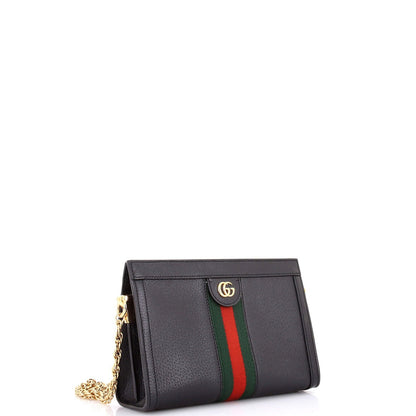 Gucci Ophidia Chain Shoulder Bag Leather Small