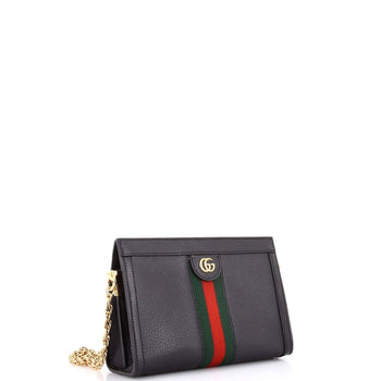 Gucci Ophidia Chain Shoulder Bag Leather Small