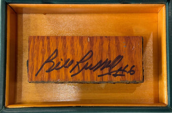 Bill Russell Autographed 4X2 Boston Garden Floor