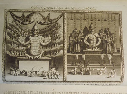 William Hurd Religious Rites Customs Of All Nations Illustrated 1790 Folio Japan