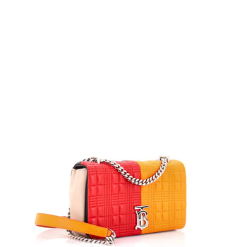 Burberry Lola Shoulder Bag Quilted Lambskin Small