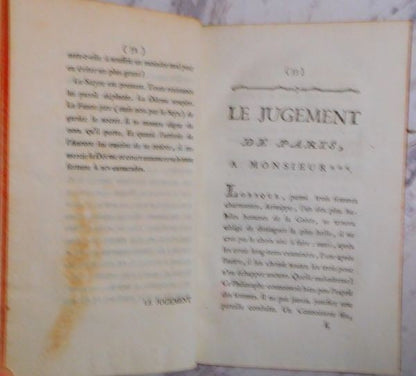 Wieland Contes Comiques 1771 Frankfurt Rare French Edition With Engraved Plate