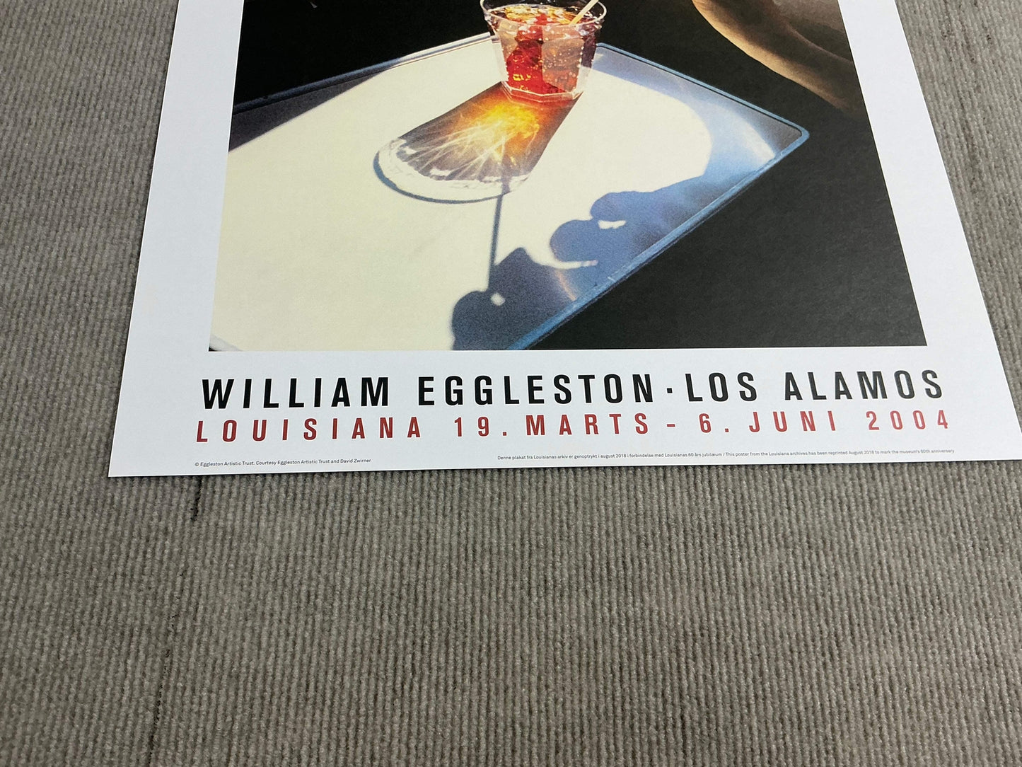 William Eggleston Drink " Offset Lithograph Realism