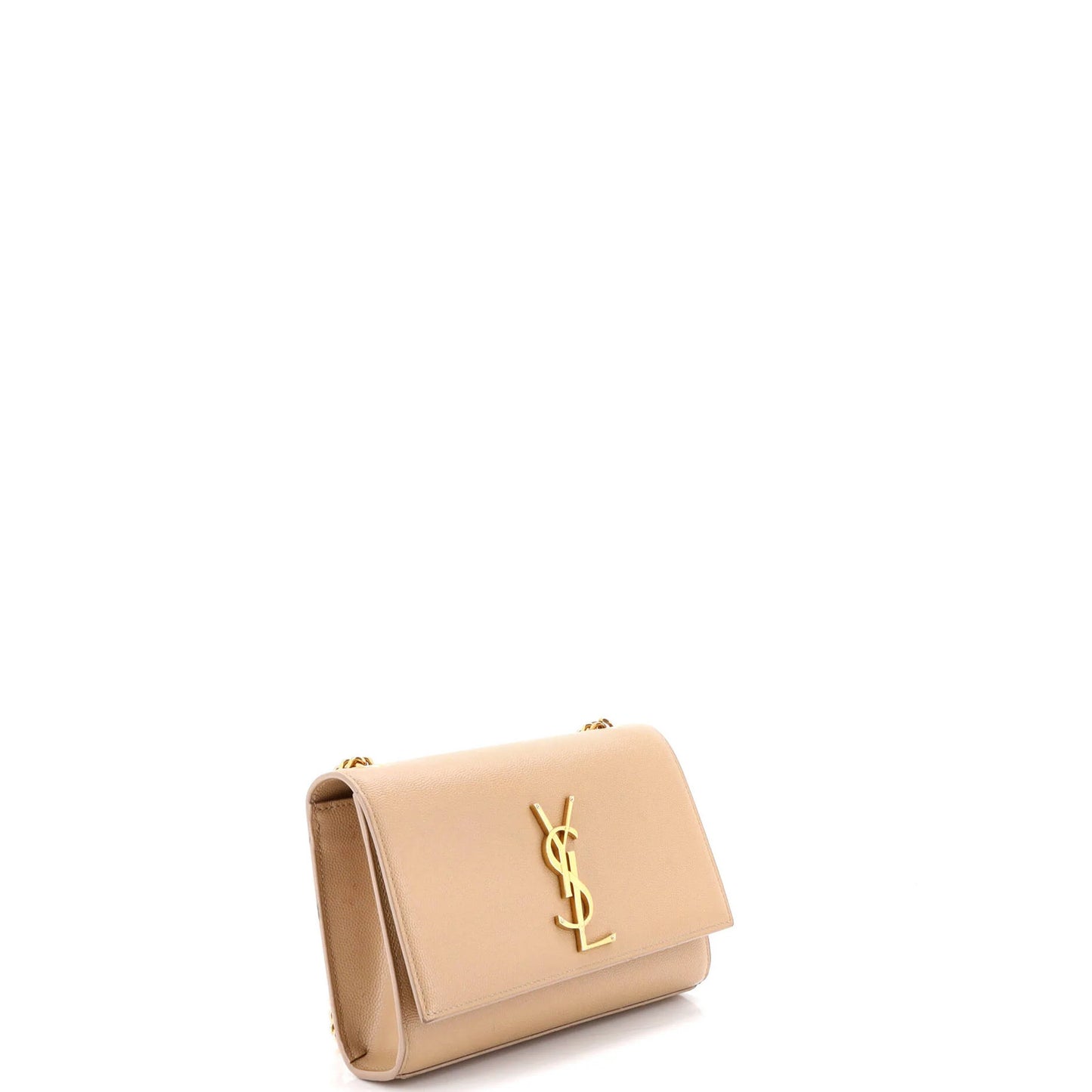 Saint Laurent Classic Monogram Crossbody Bag Grainy Leather Small