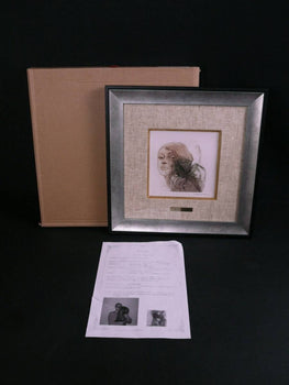 Daiva Staskeviciene (Lithuania) Etching Carmen 58/100 Pencil Signed Framed