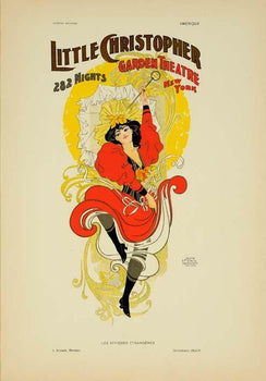 Original Vintage Poster Little Christopher For Affiches Etrangeres 1897