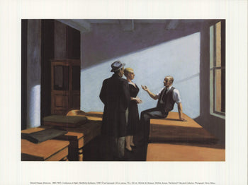 Edward Hopper Conference At Night 