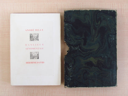 Banlieue Sentimentale By Andr Billy, Illustrated By Hermine David 1St 1928
